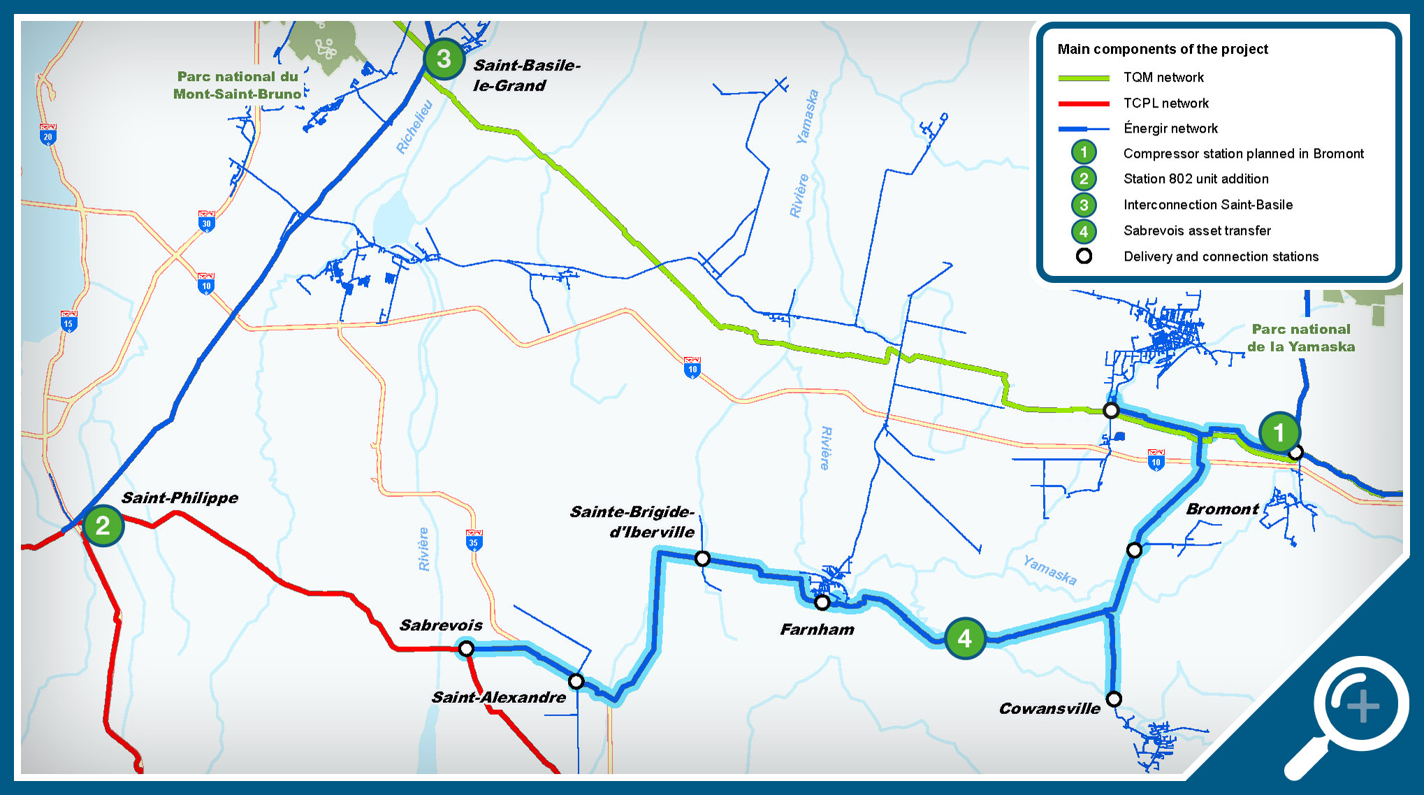 Map of the project