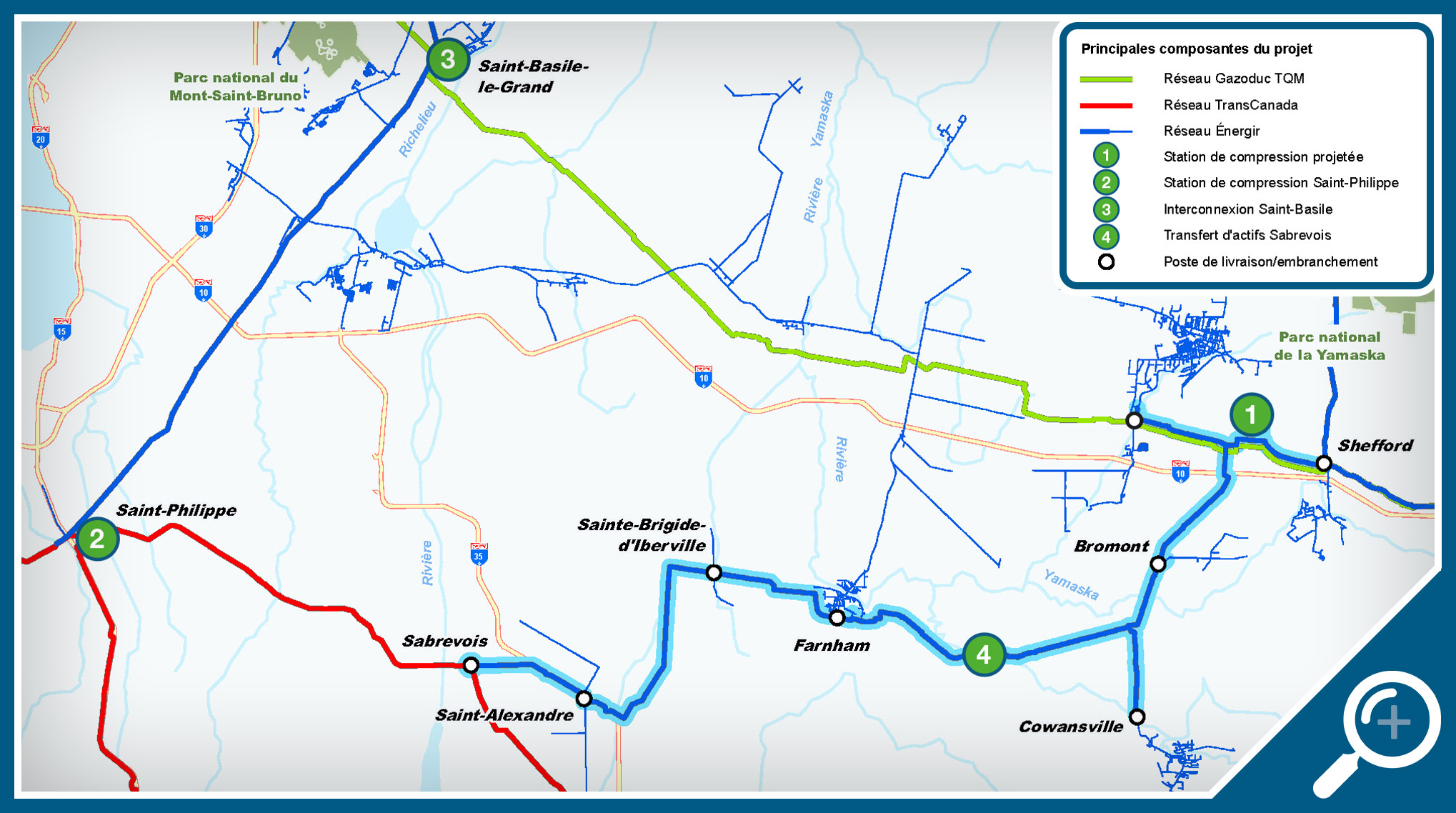 Map of the project